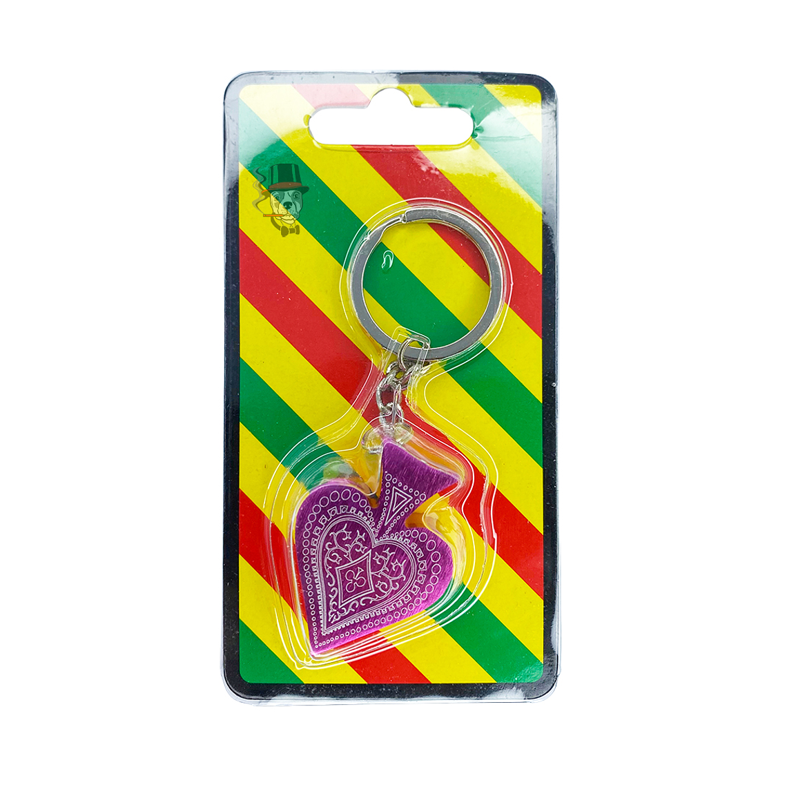 PIPA LLAVERO CORAZÓN 1