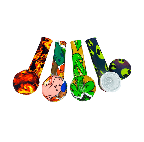 PIPA DE SILICONA CON TAPA P22