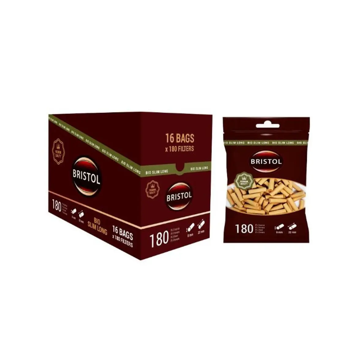 FILTRO BRISTOL BIO SLIM LONG  1