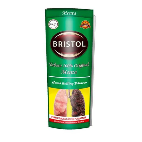 TABACO BRISTOL MENTA 45 gr.