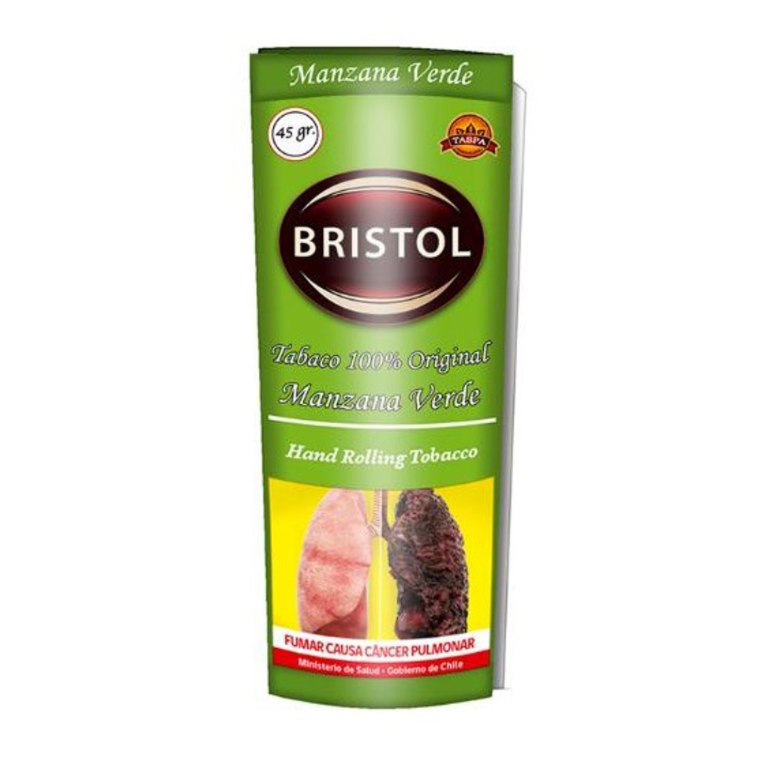 TABACO BRISTOL MANZANA 45gr.