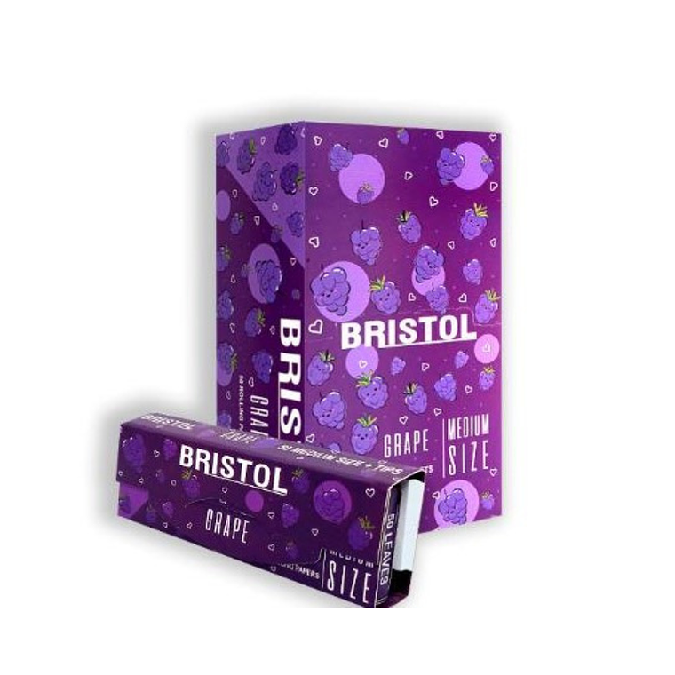 PAPEL + TIPS BRISTOL GRAPE 1
