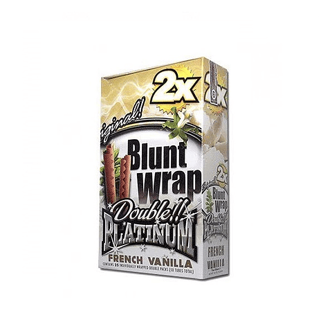 BLUNT WRAP X2 FRENCH VAINILLA
