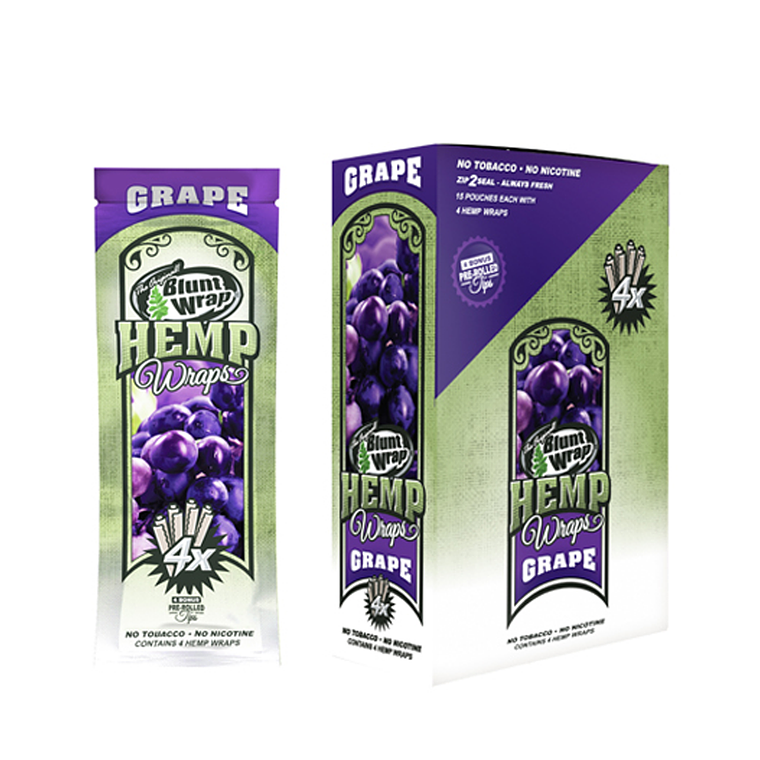 BLUNT HEMP WRAP X4 UVA 1