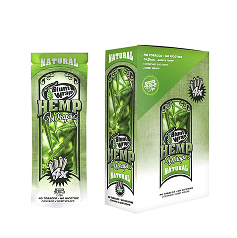 BLUNT HEMP WRAP X4 NATURAL