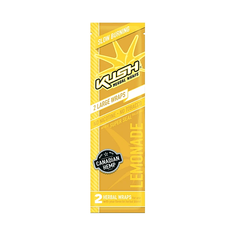 KUSH HEMP WRAP X2 LEMONADE