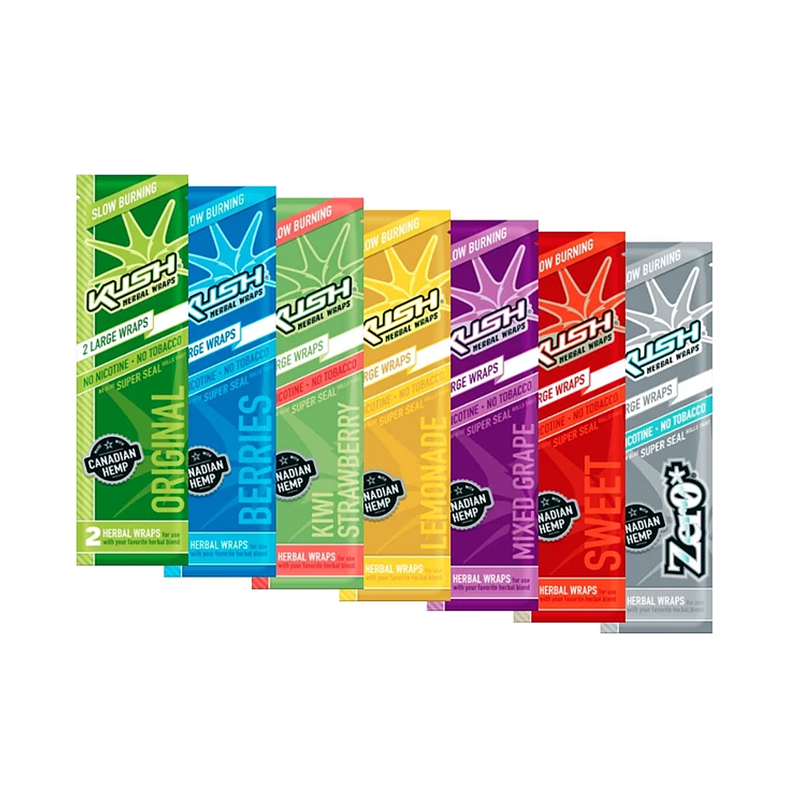 KUSH HEMP WRAP X2 SABORES SURTIDOS 1