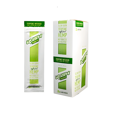 KUSH HEMP WRAP TERPENOS X2 ORIGINAL