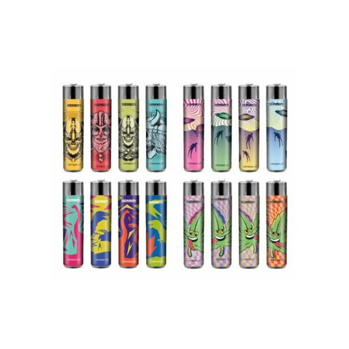 ENCENDEDOR RONSON ROUND DISEÑOS  1