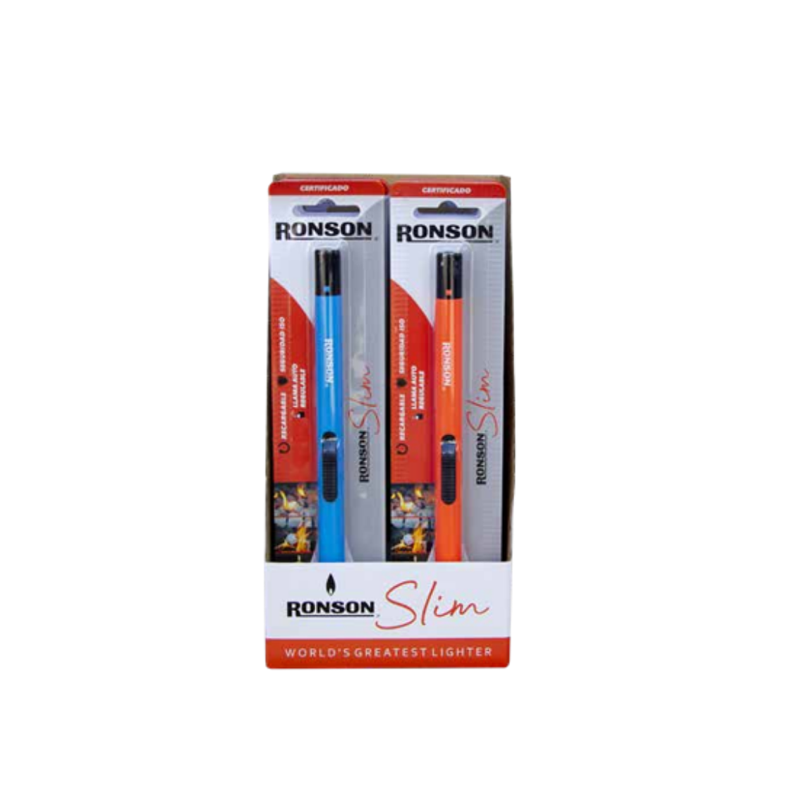 ENCENDEDOR RONSON SLIM SOLID 2
