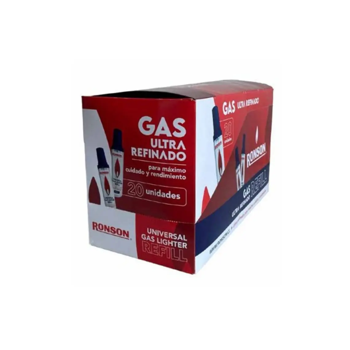 RECARGA GAS RONSON 18 ml. 2