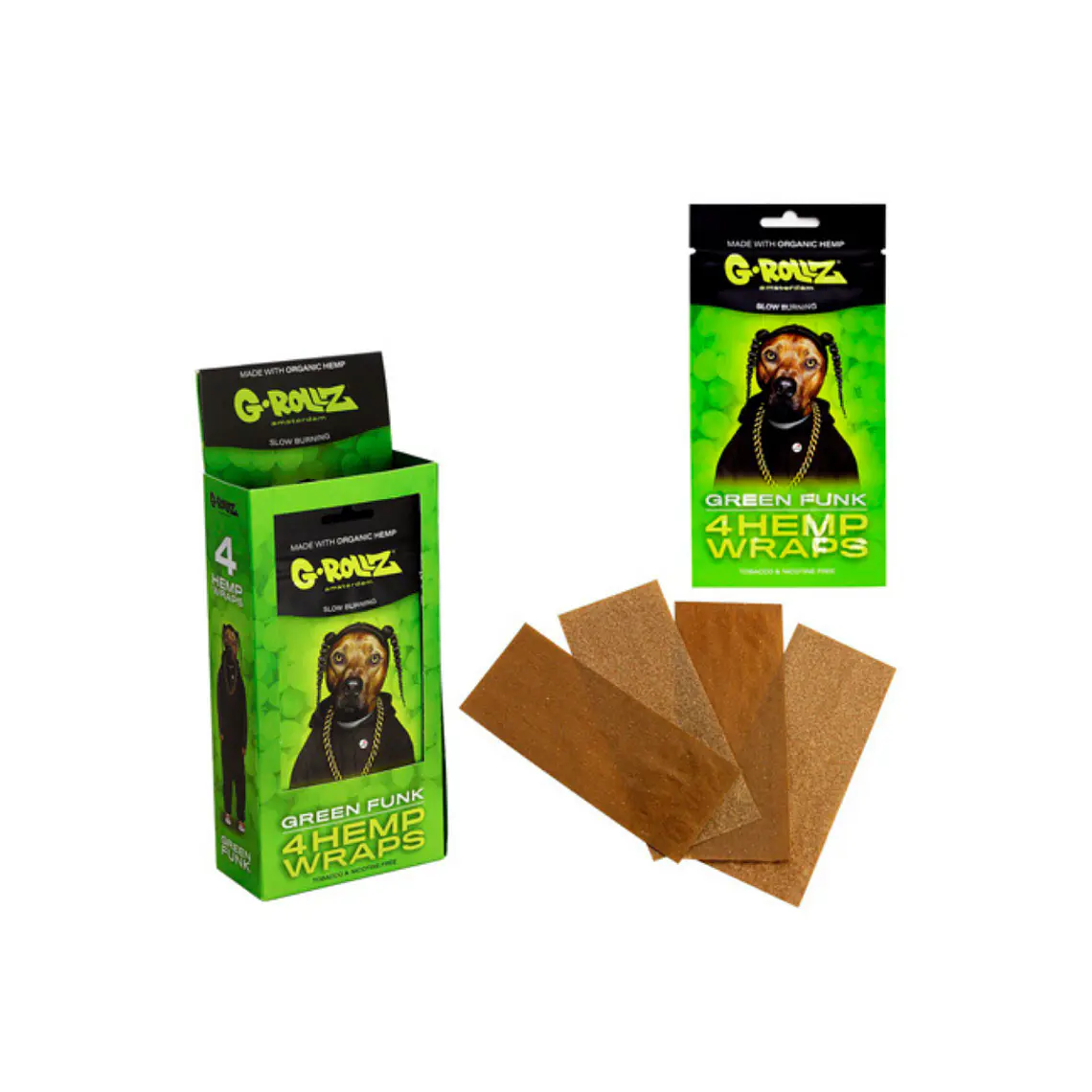 G-Rollz HEMPS WRAPS x4 GRAPE 1
