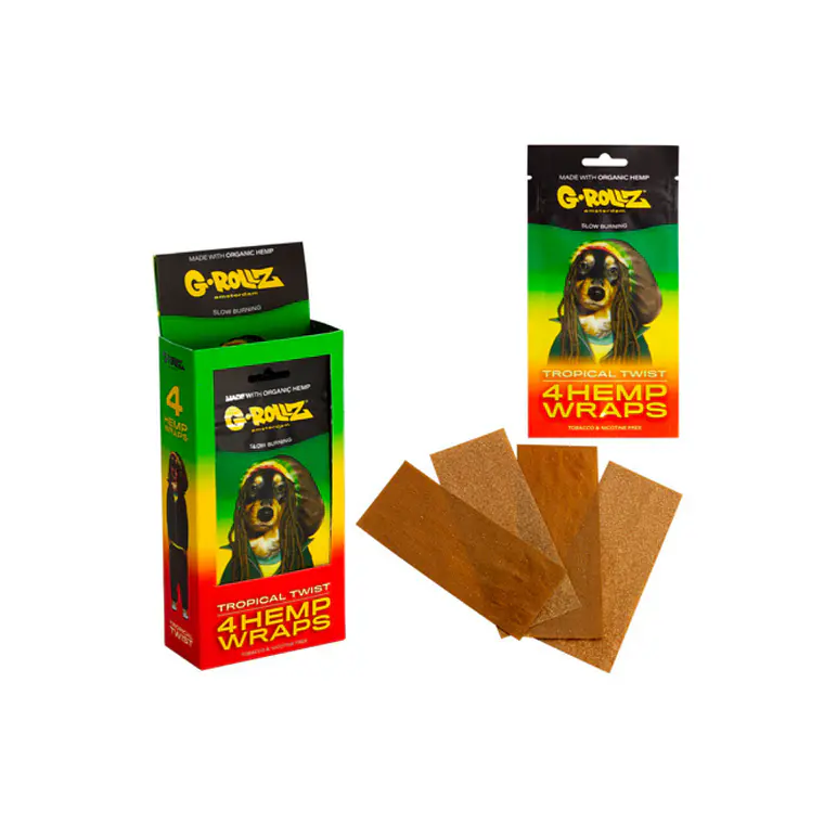 G-Rollz HEMPS WRAPS x4 MANGO UND. 1