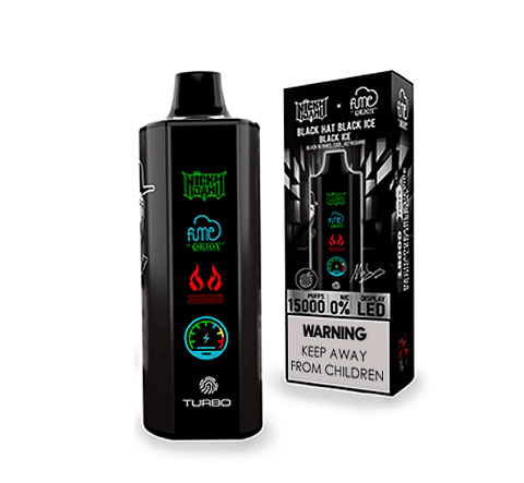 Vape Fume Nicky Jam 15.000 Puff  Black Ice (Black Berries)