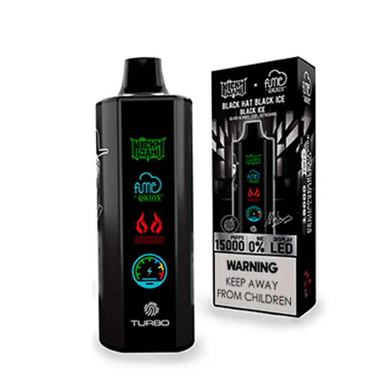 Vape Fume Nicky Jam 15.000 Puff  Black Ice (Black Berries) 1