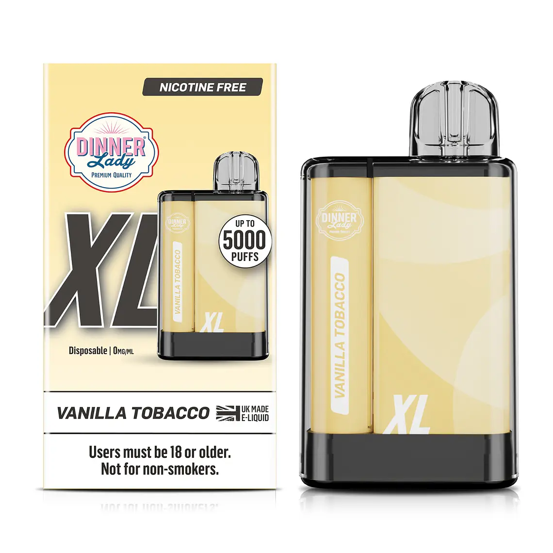 Vanilla Tobacco Vape Pen XL - Dinner Lady 1