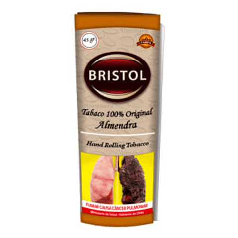 TABACO BRISTOL ALMENDRA 45gr