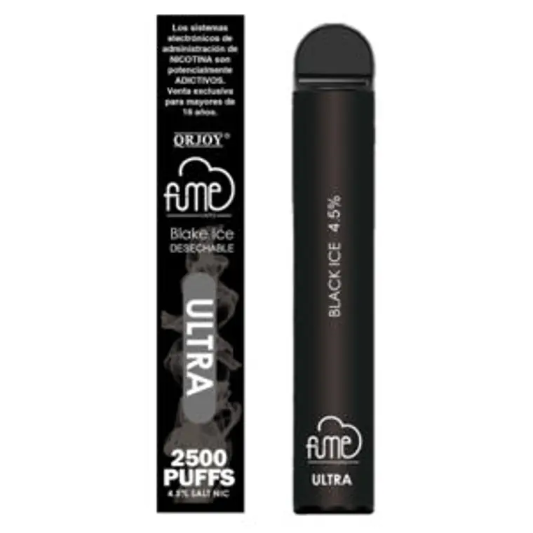 VAPE FUME ULTRA 2.500 PUFF BLACK ICE 4.5% NIC. 1