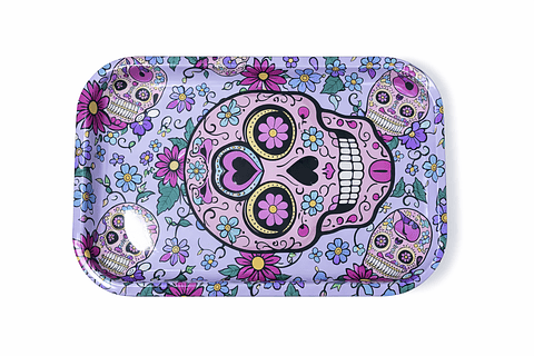 BANDEJA METALICA GRANDE KATRINA  29 * 19 cm.