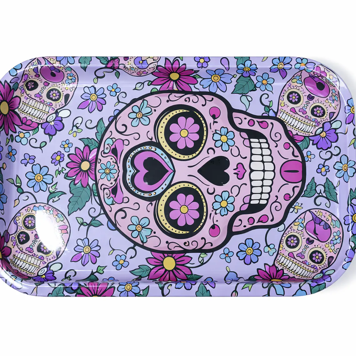 BANDEJA METALICA GRANDE KATRINA  29 * 19 cm. 1