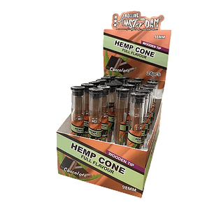Display Hemp Cone Chocolate con Boquilla de Madera