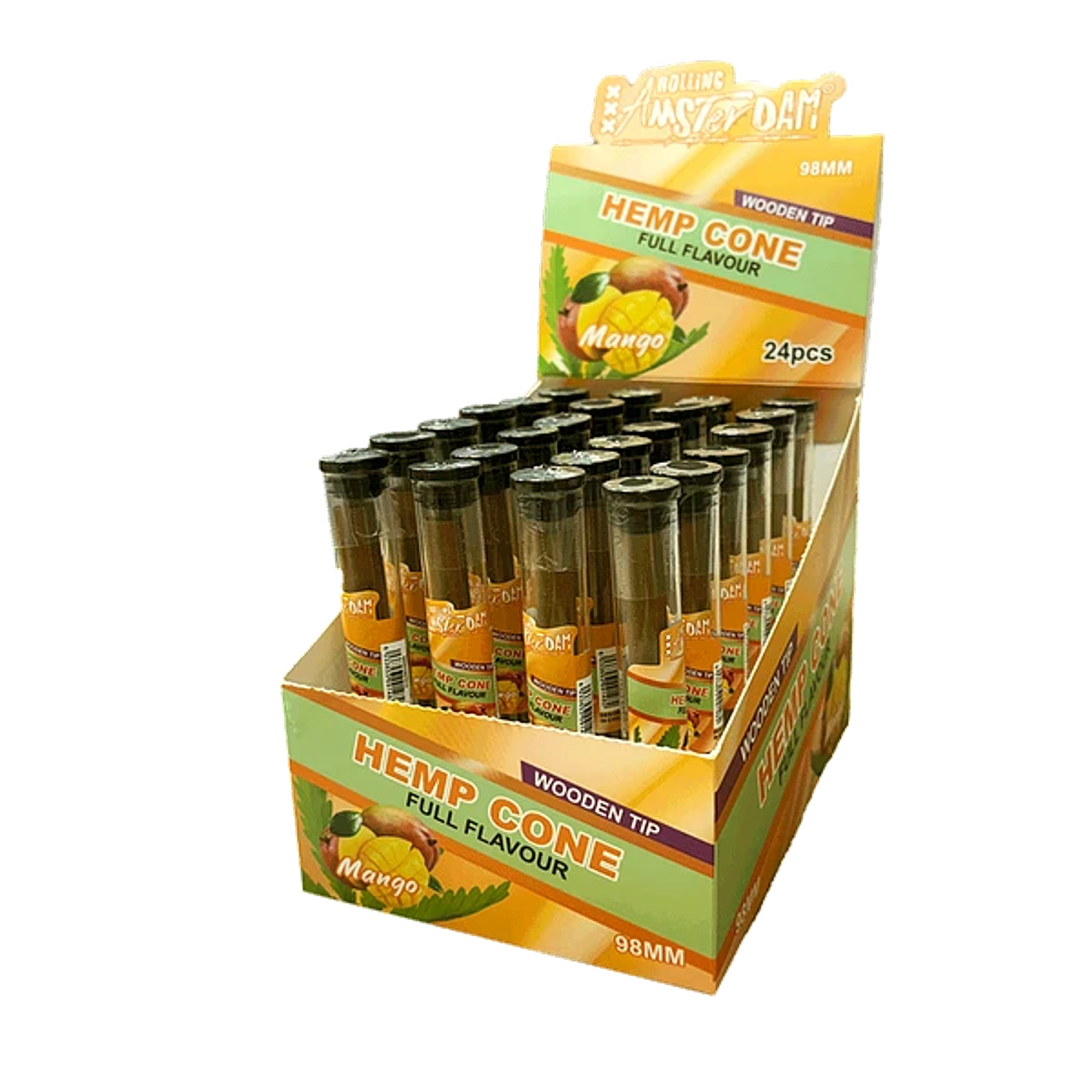 Hemp Cone Mango con Boquilla de Madera