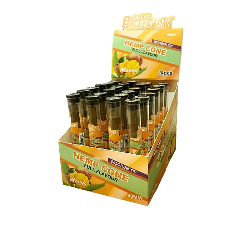 Hemp Cone Mango con Boquilla de Madera 1