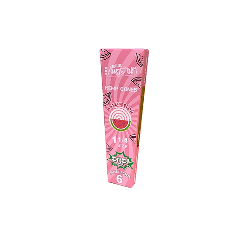 Hemp Cones POP Rolling Amsterdam Watermelon