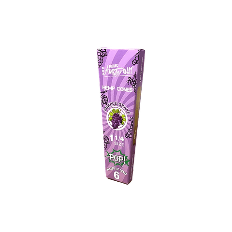 Hemp Cones POP Rolling Amsterdam Purple Grape