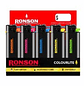 ENCENDEDOR RONSON COLOURLITE BLACK  - Miniatura 1