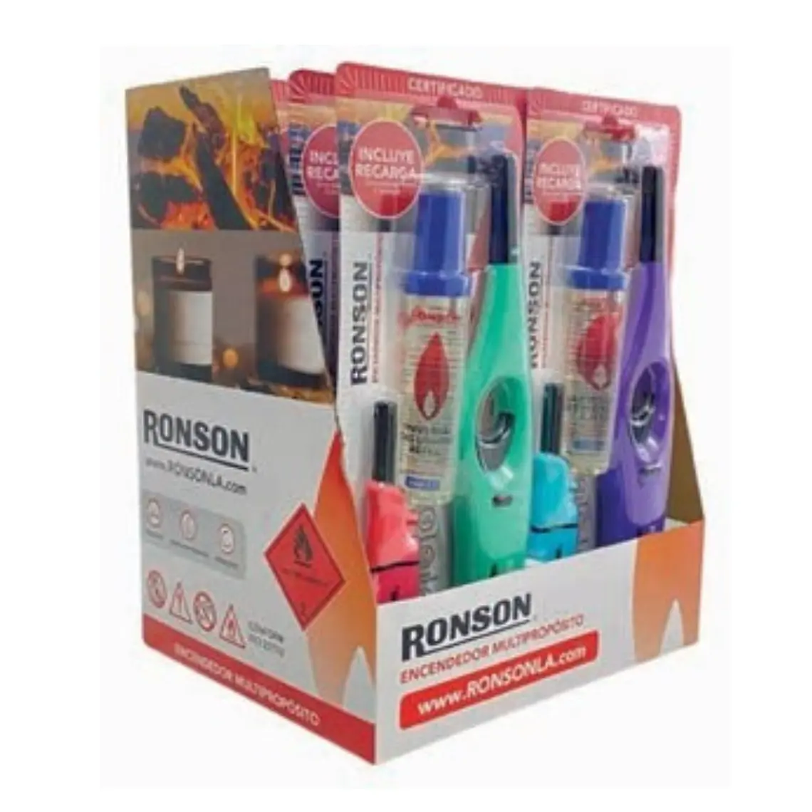 RONSON MULTIPACK PEQUE + TUBO COCINA + RECARGA GAS 1