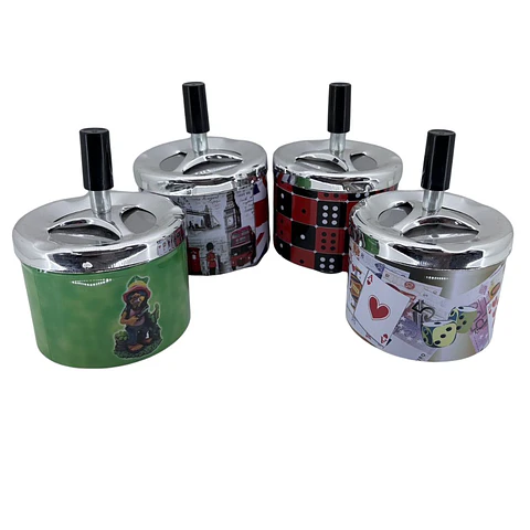 CENICERO METALICO A PRESION 