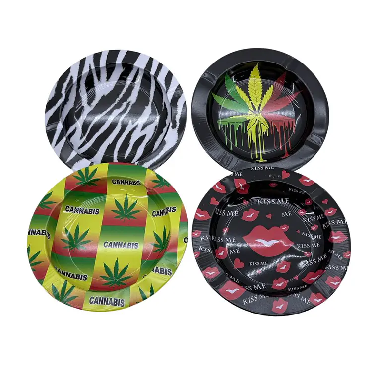 CENICERO MET. T/ PLATO  DISEÑOS  1