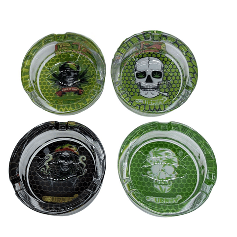 CENICERO VIDRIO CALAVERA 