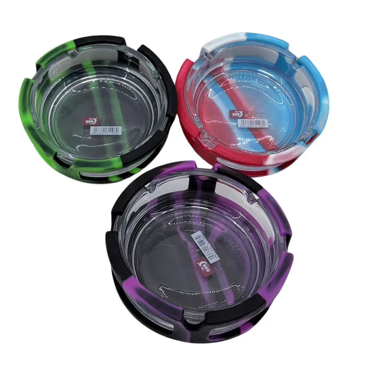 CENICERO VIDRIO SILICONA 1