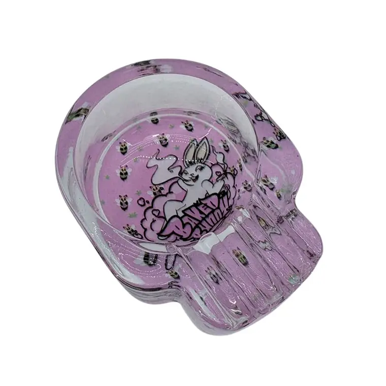 CENICERO FORMA PINK BUKED BUNNY 2