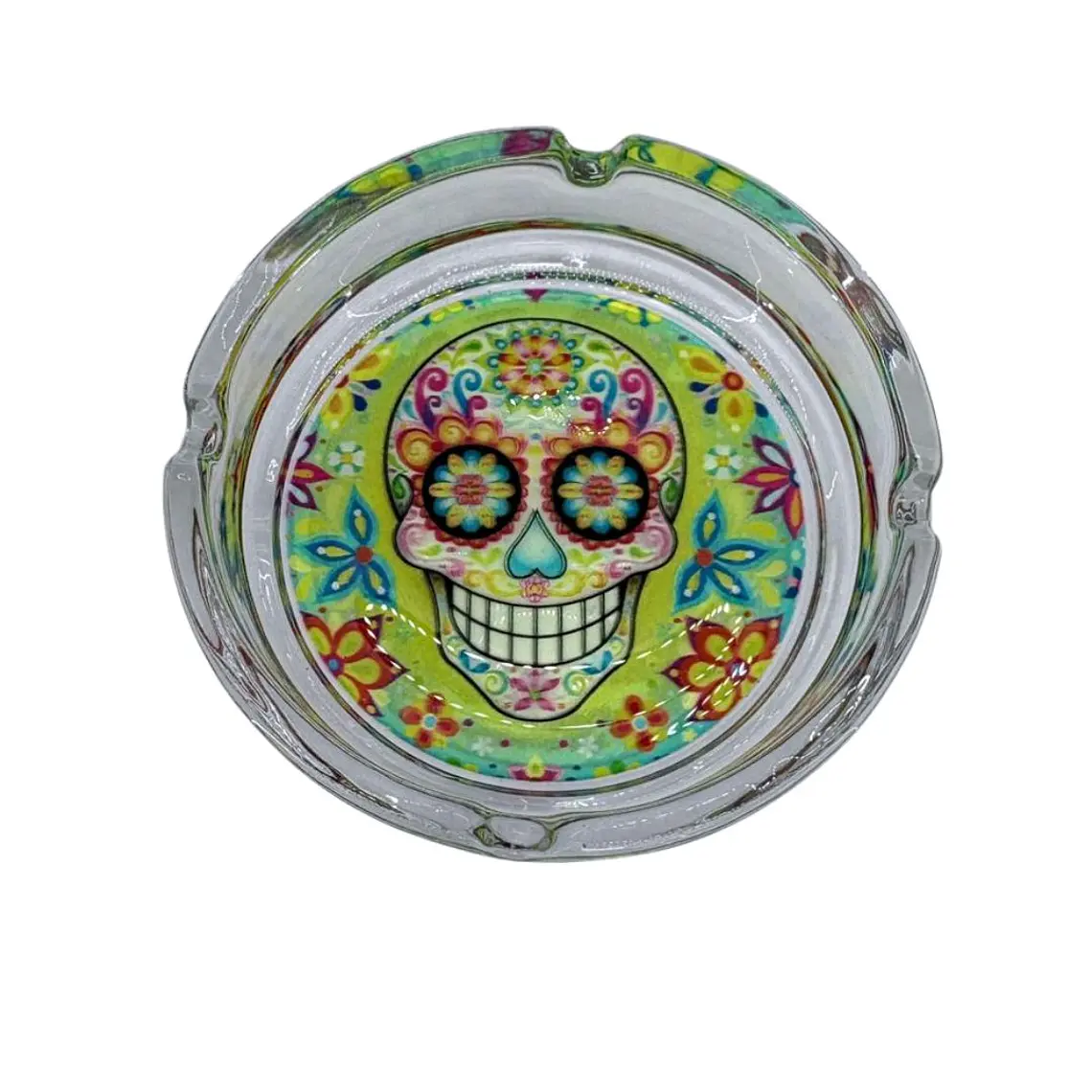 CENICERO VIDRIO REFLECTANTE  2