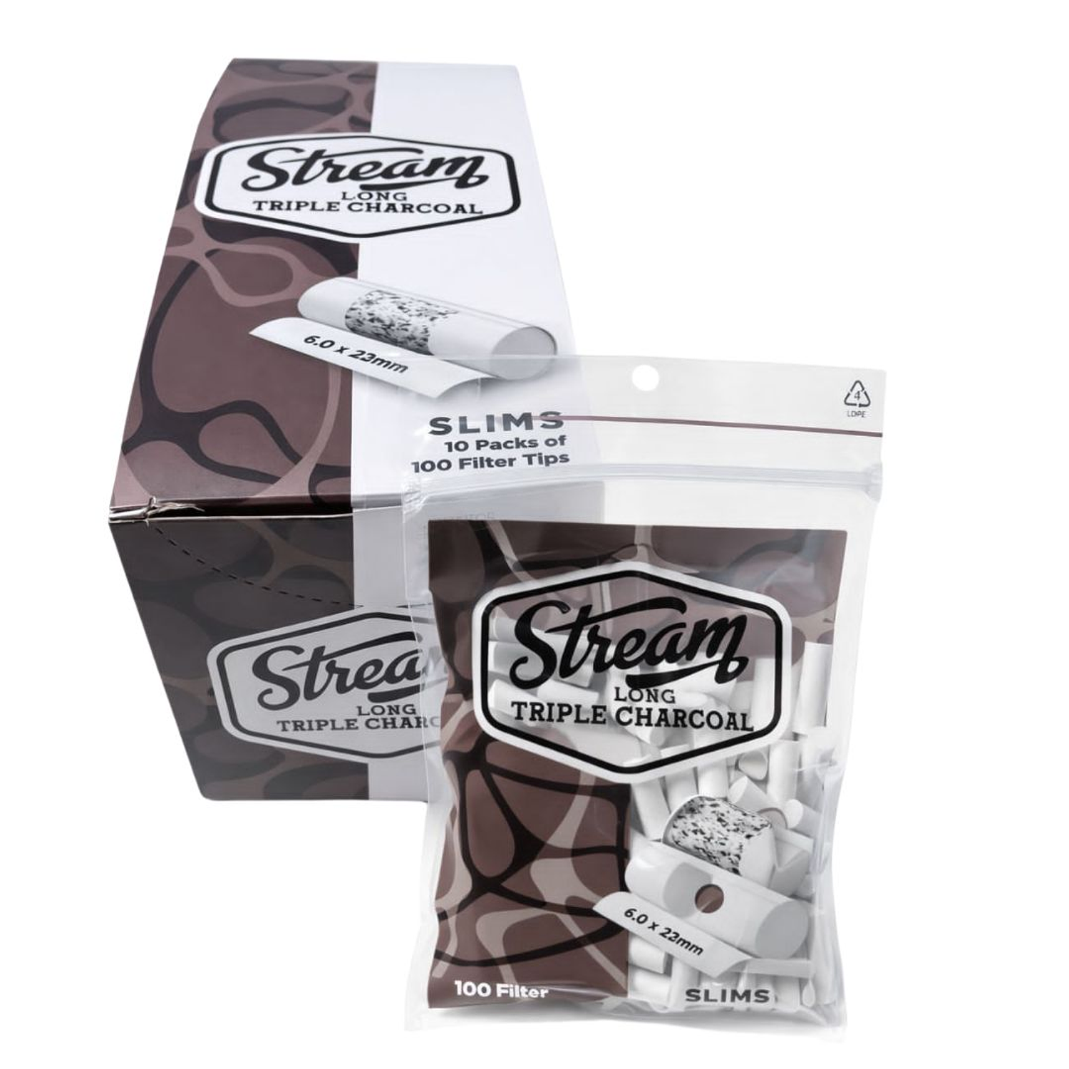 Filtros Stream Click Triple Carbón