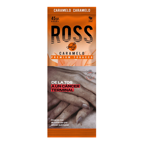 TABACO ROSS CARAMELO  45gr.