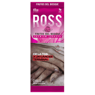 TABACO ROSS FRUTOS DEL BOSQUE  45gr.