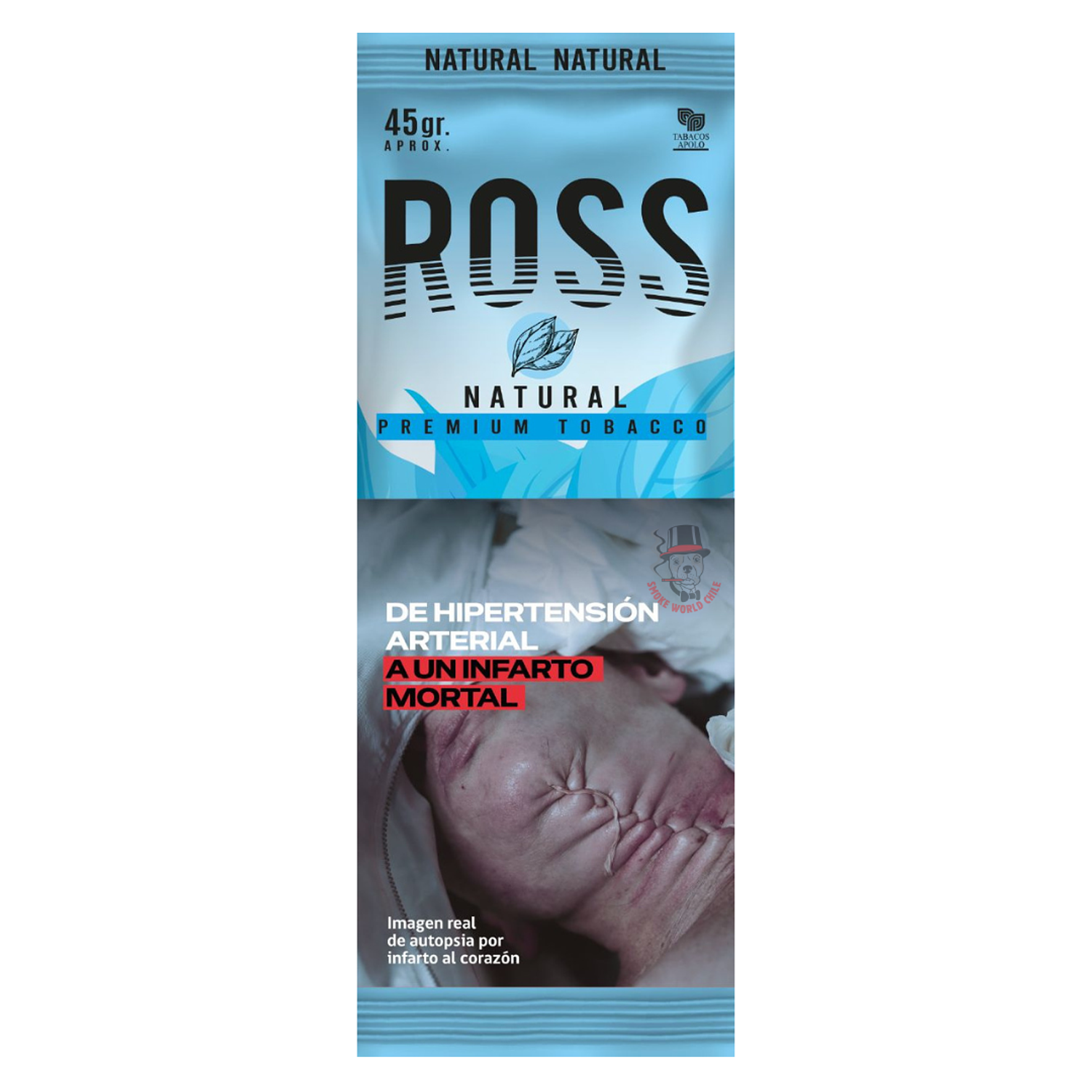 TABACO ROSS NATURAL 45gr.