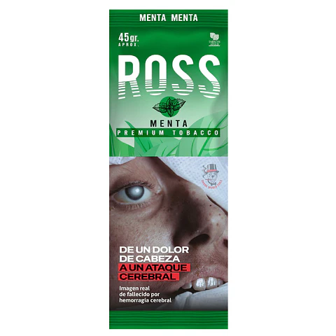 TABACO ROSS MENTA 45gr.