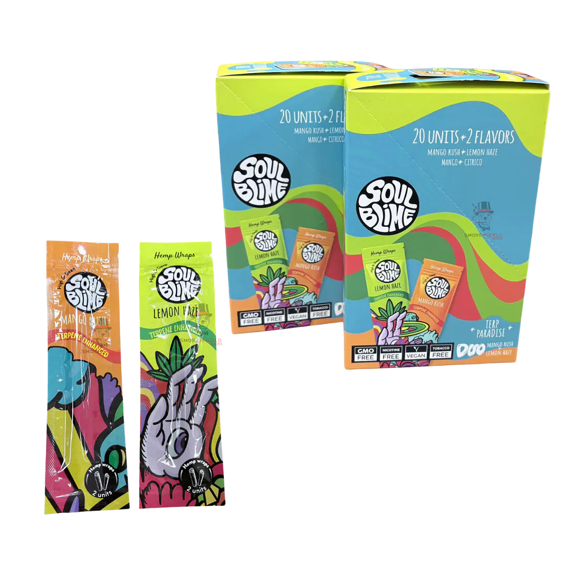 HEMP WRAP SOULBLIME TERP PARADISE 1