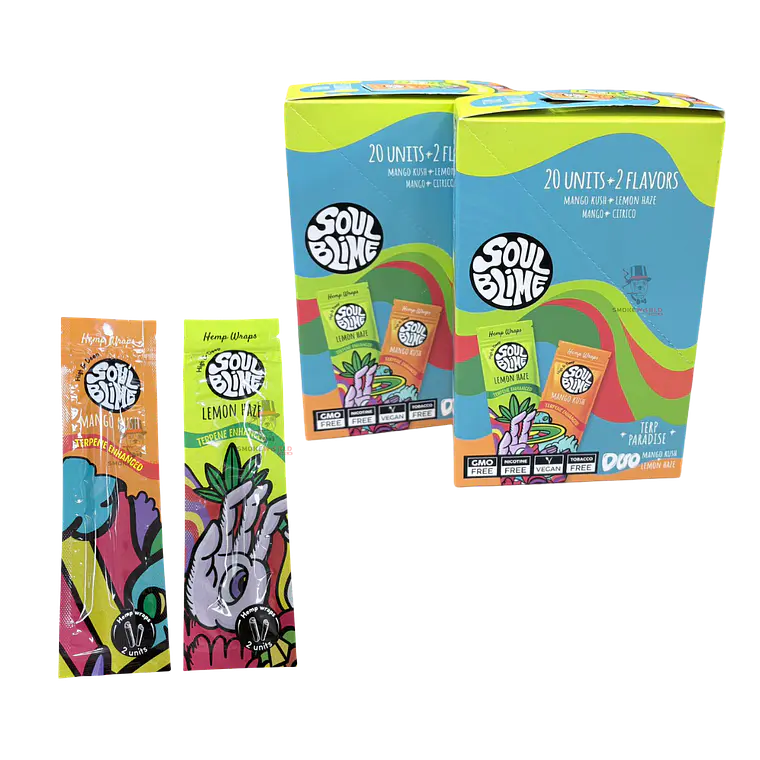 HEMP WRAP SOULBLIME TERP PARADISE 1