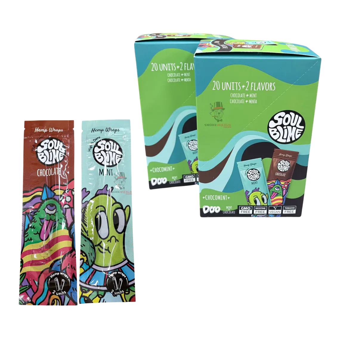 HEMP WRAP SOULBLIME CHOCOMINTS  1