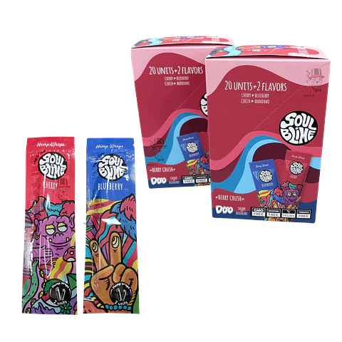 HEMP WRAP SOULBLIME BERRY CRUSH 