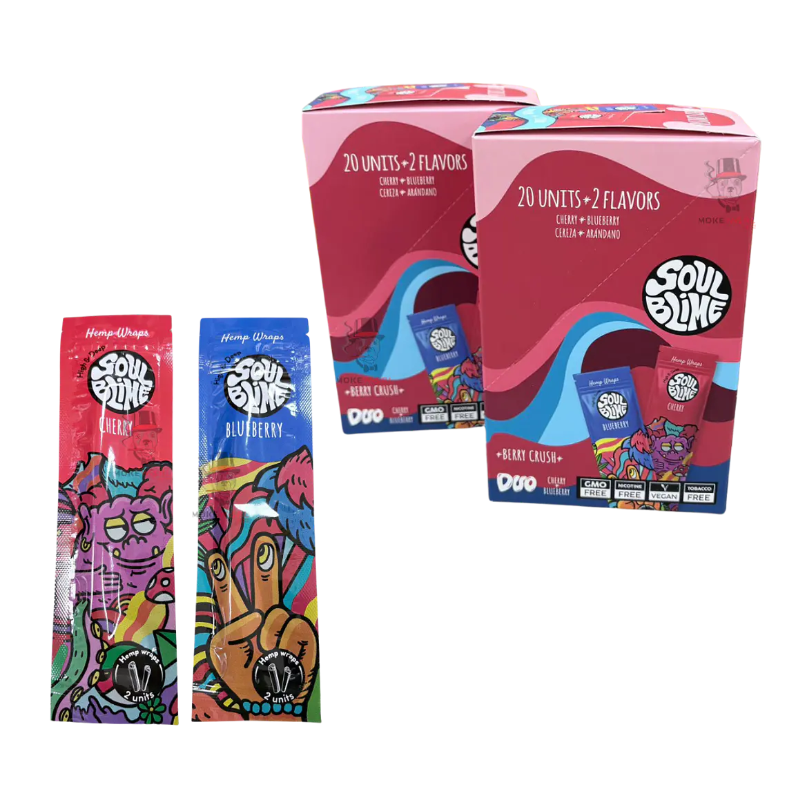 HEMP WRAP SOULBLIME BERRY CRUSH  1