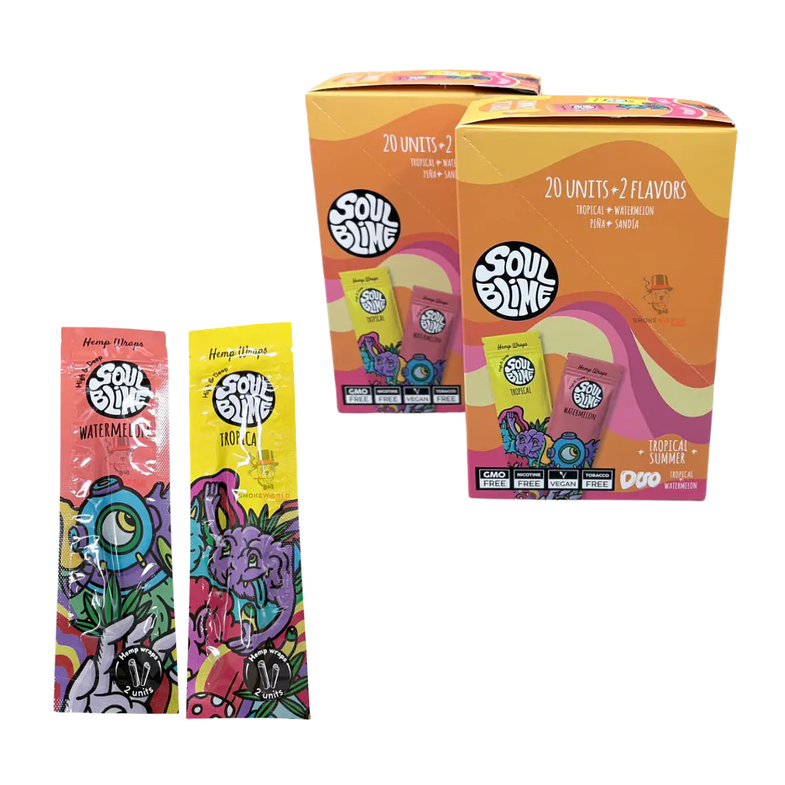 HEMP WRAP SOULBLIME TROPICAL SUMMER  1
