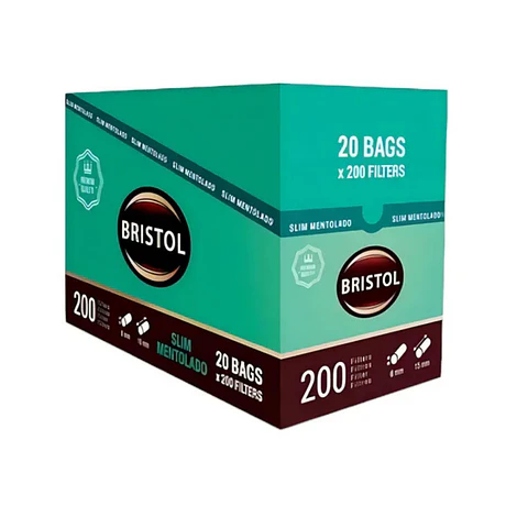 FILTRO BRISTOL MENTOL SLIM LONG