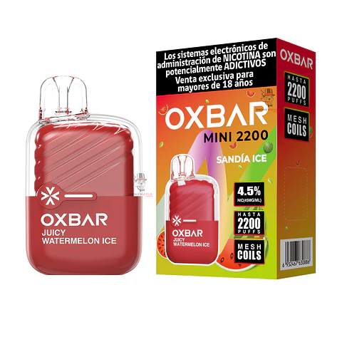 Oxbar Mini 2200 Puffs – Sandía Ice